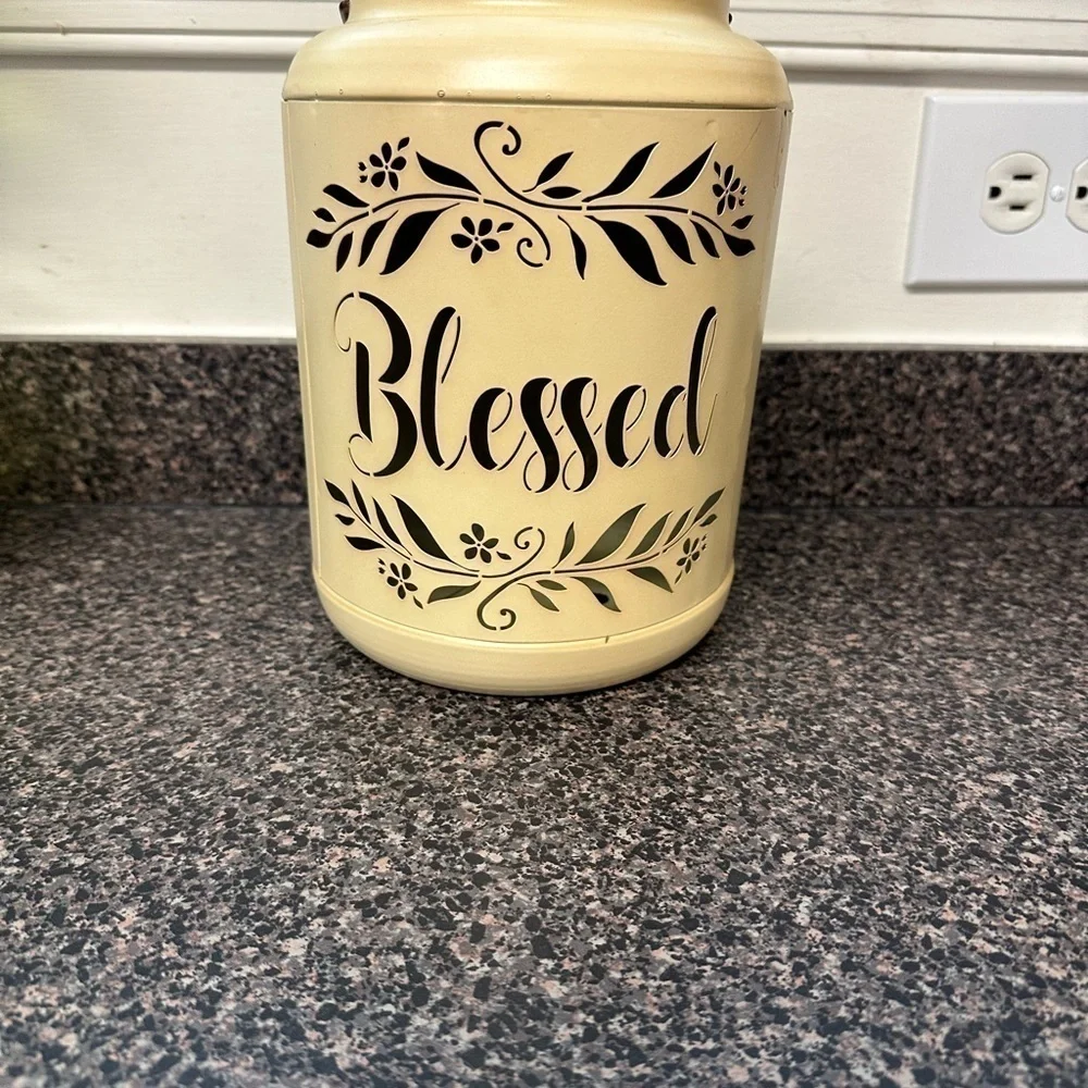 Blessed Yellow Solar Lantern